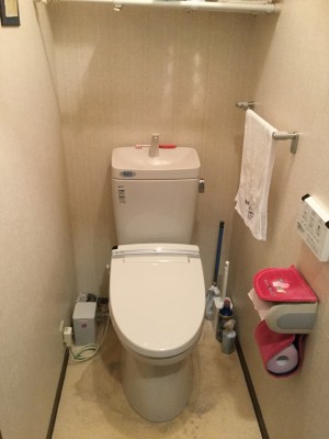 トイレリフォーム後