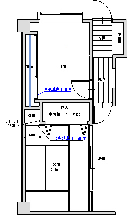 リフォーム後平面図