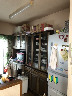 リフォーム前キッチン収納 リフォーム前キッチン収納