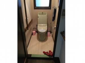 トイレリフォームのビフォー写真