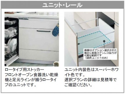 Sクラスユニットレール
