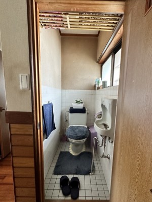 トイレリフォーム前