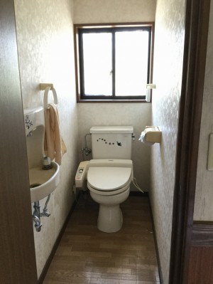 トイレリフォーム前