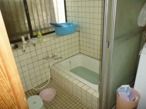 O様邸の浴室リフォームのビフォー写真
